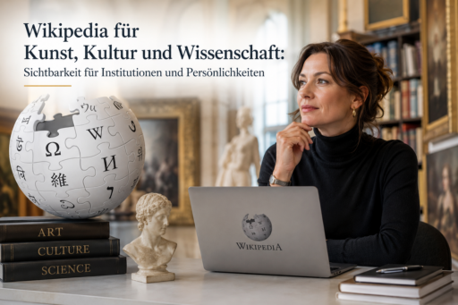 Wikipedia für Kunst, Kultur und Wissenschaft Sichtbarkeit für Institutionen und Persönlichkeiten