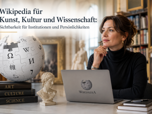 Wikipedia für Kunst, Kultur und Wissenschaft Sichtbarkeit für Institutionen und Persönlichkeiten