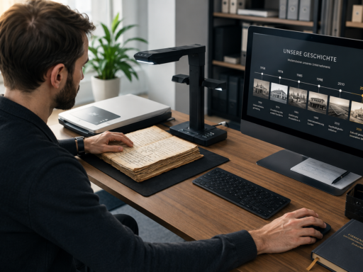 Digitale Firmenchronik erstellen. Eine Schritt-für-Schritt-Anleitung.